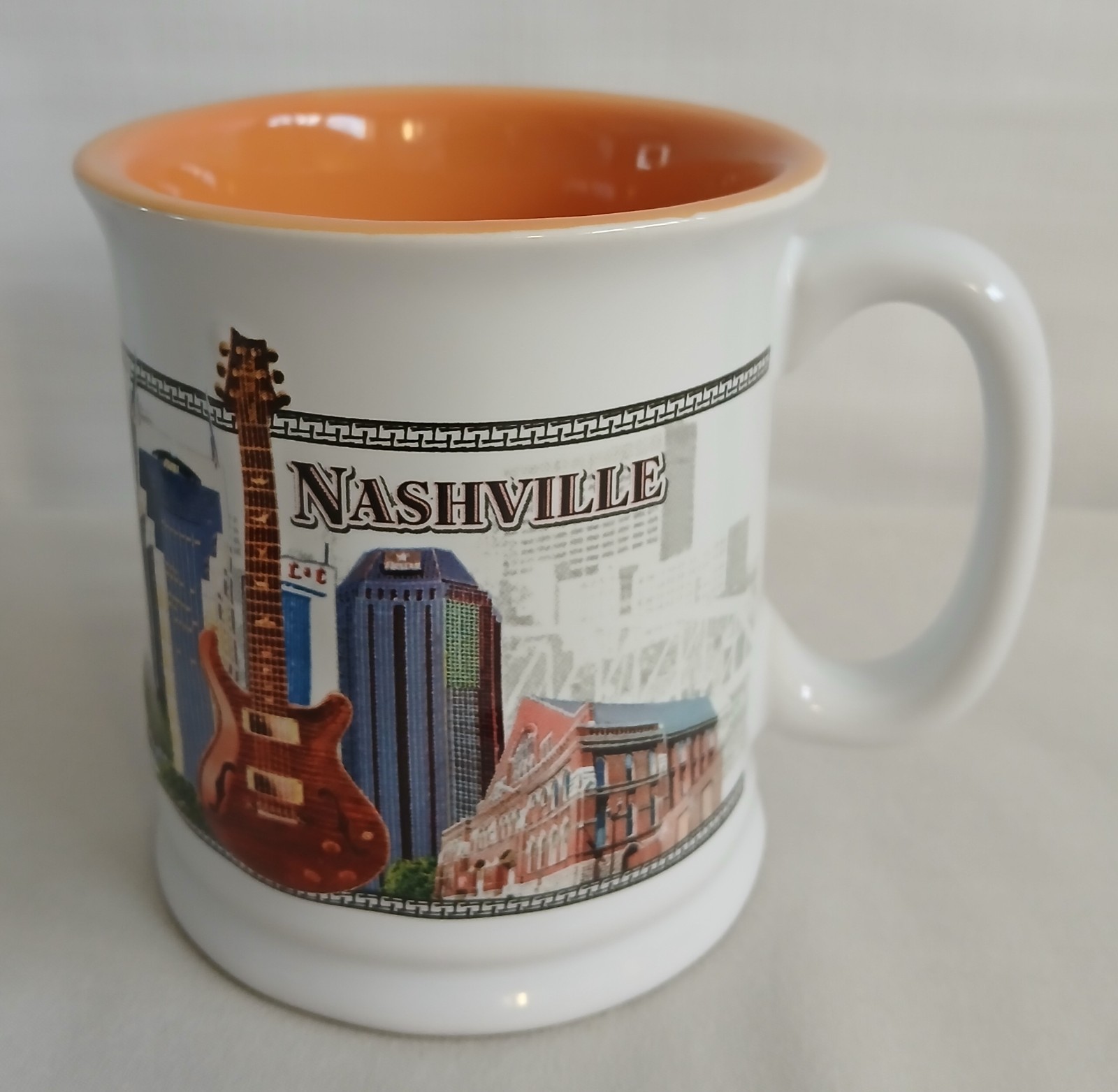 Vtg Nashville Tennessee Music City Souvenir 3D Coffee Mug Cup Tea Cup Nashvegas Vtg Nashville Tennessee Music City Souvenir 3D Coffee Mug Cup Tea Cup Nashvegas