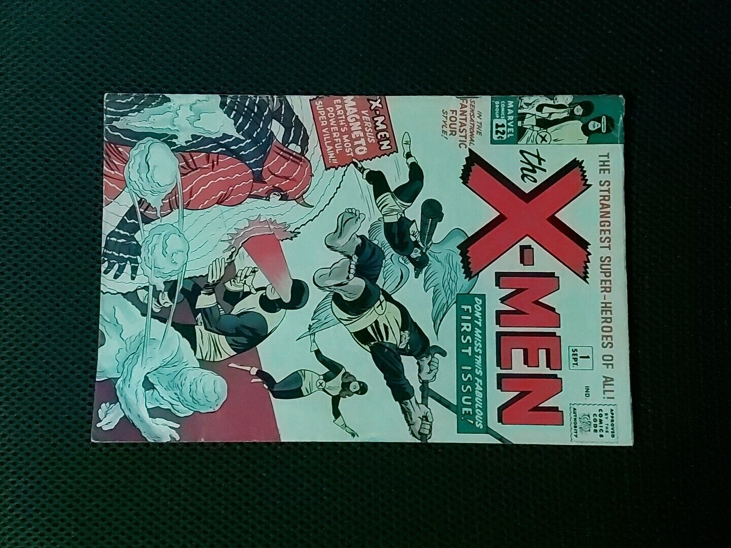 X-MEN #1 (1963)  Lee/Kirby Marvel 'key'; Raw 6.0 Good Condition