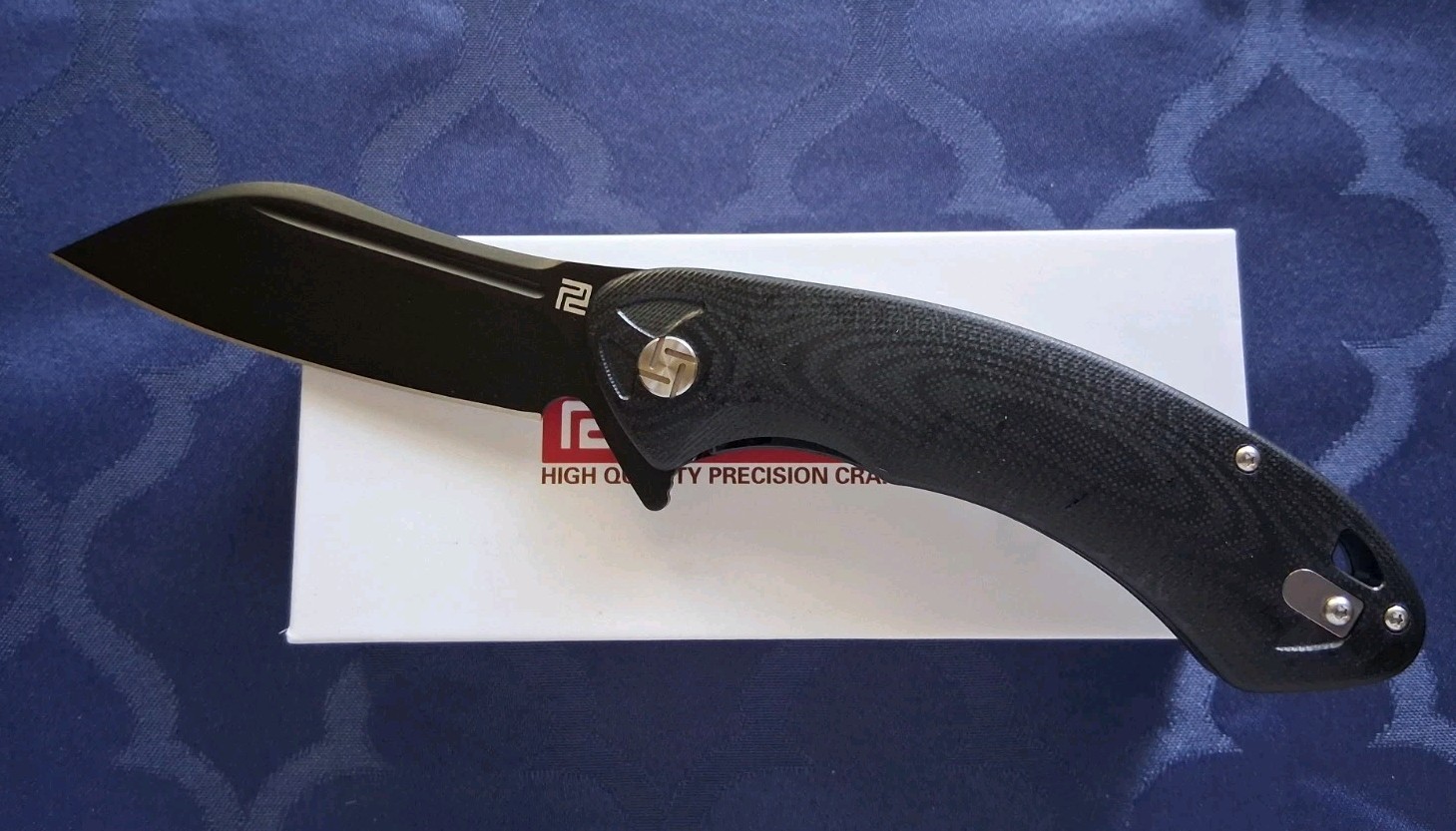 *NEW*🔥 Artisan Cutlery - Eterno Folding Knife w/D2 Blade & G10 Handle 1818P-BKC *NEW*🔥 Artisan Cutlery - Eterno Folding Knife w/D2 Blade & G10 Handle 1818P-BKC