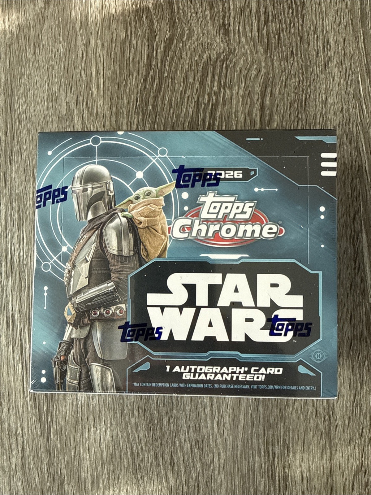 2026 Topps Chrome Star Wars Hobby Box 2026 Topps Chrome Star Wars Hobby Box
