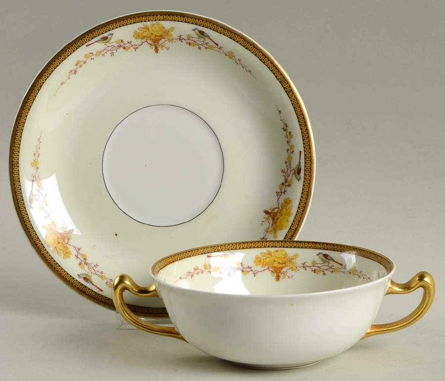 Vignaud VIG2 Cream Soup & Saucer 11252168 Vignaud VIG2 Cream Soup & Saucer 11252168