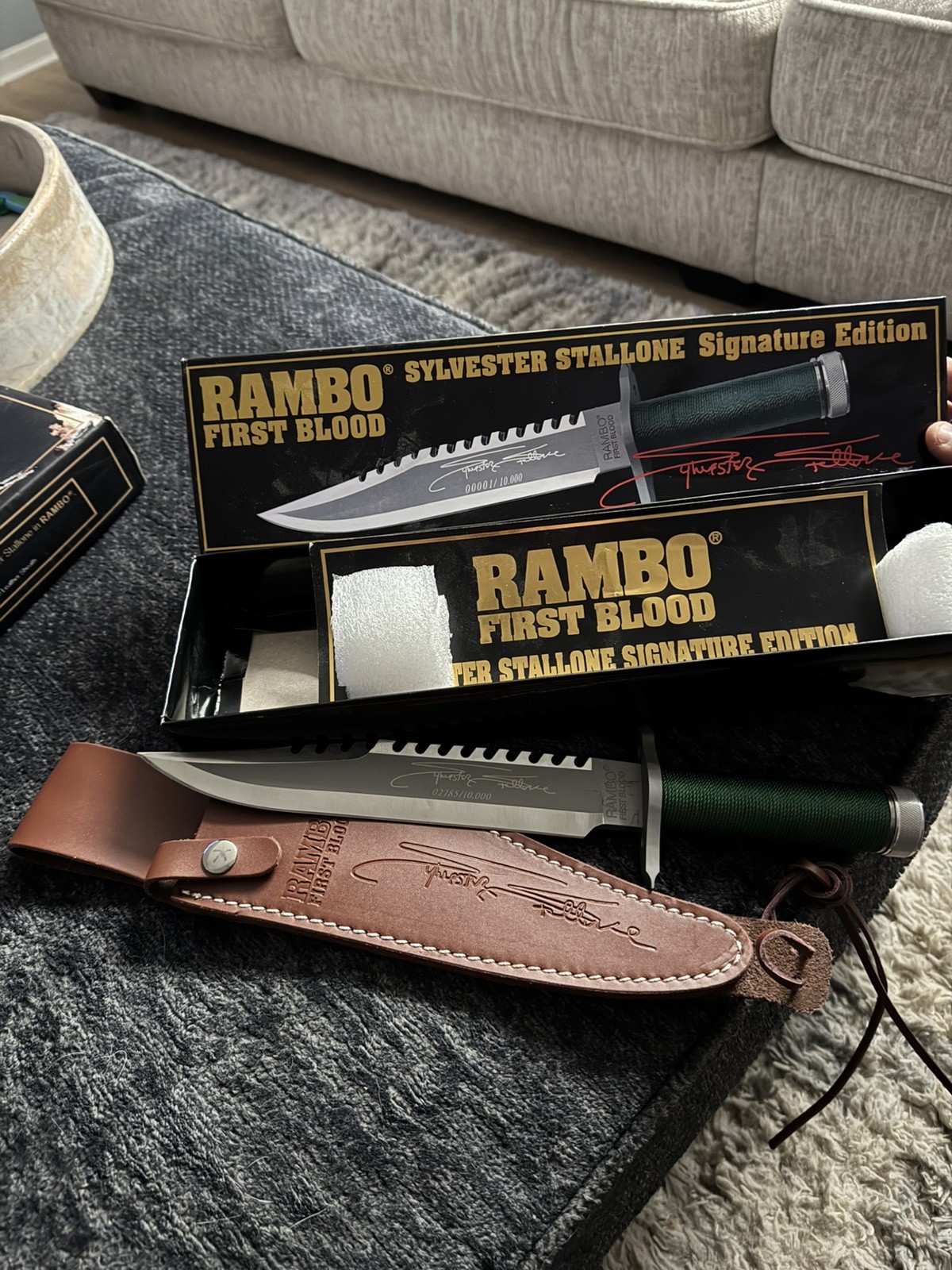 Rambo First Blood Sylvester Stallone Signature Edition Knife Rambo First Blood Sylvester Stallone Signature Edition Knife