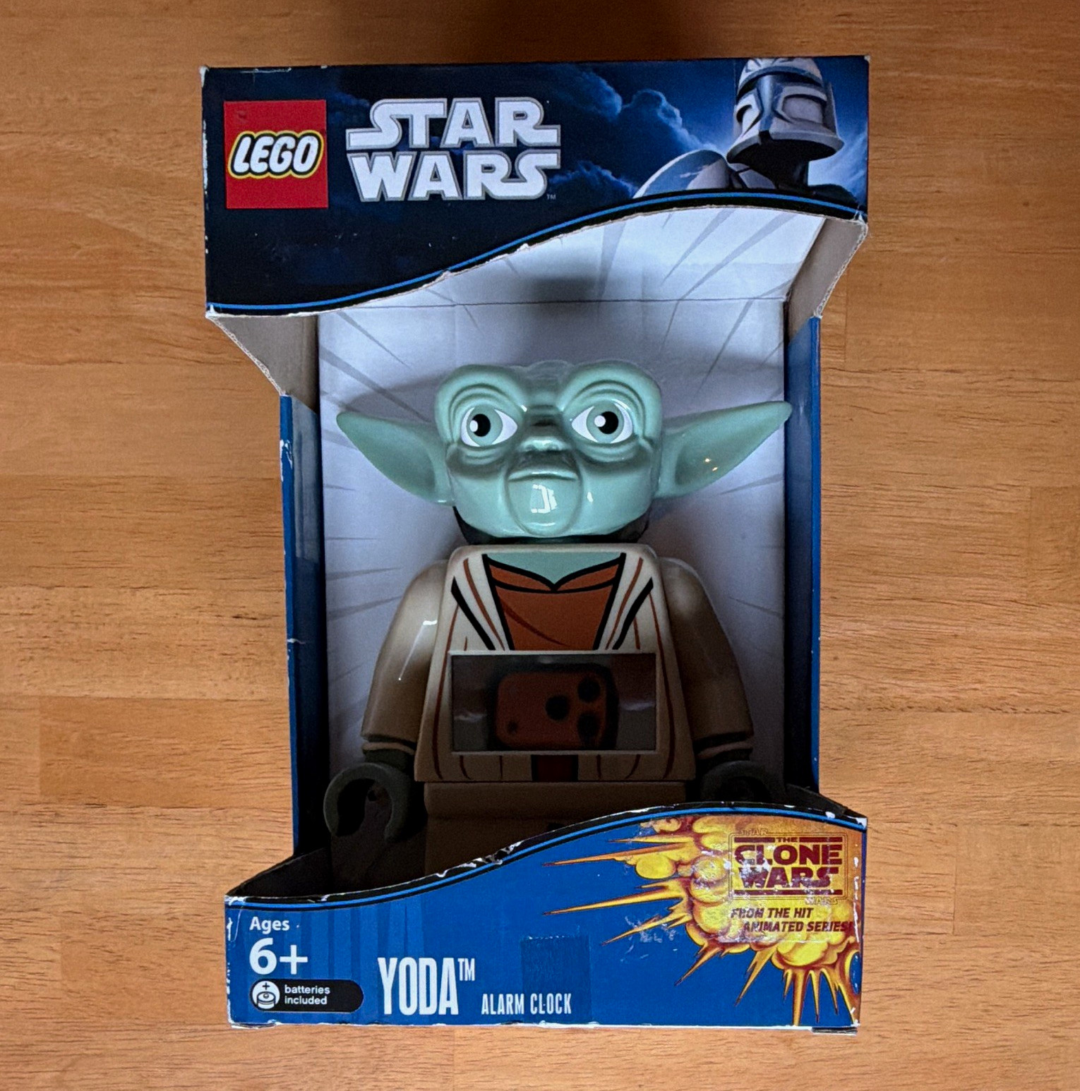 LEGO Star Wars Yoda Alarm Clock - The Clone Wars Sci-Fi