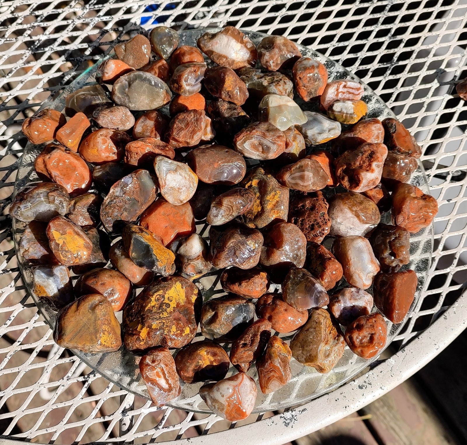 Lake Superior Agate Lot,6lbs 4oz Colorful Mixed Varieties, Lake Superior Agates Lake Superior Agate Lot,6lbs 4oz Colorful Mixed Varieties, Lake Superior Agates