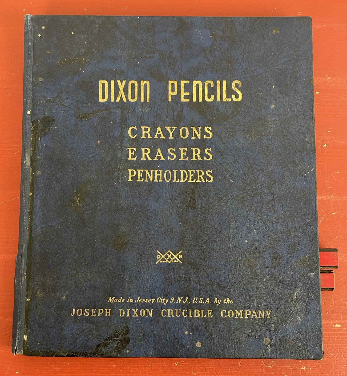 Antique Joseph Dixon Crucible Co Salesman Sample Pencil Case - Jersey City NJ Antique Joseph Dixon Crucible Co Salesman Sample Pencil Case - Jersey City NJ