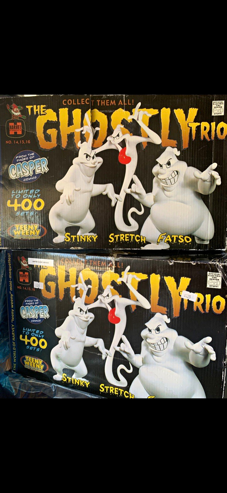 The Ghostly Trio. The White and lear Limited edition . The Ghostly Trio. The White and lear Limited edition .