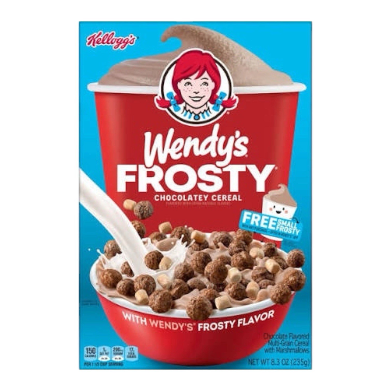 RARE Kellogg’s Wendy’s Frosty Chocolatey Cereal Limited Edition SEALED NEW RARE Kellogg’s Wendy’s Frosty Chocolatey Cereal Limited Edition SEALED NEW