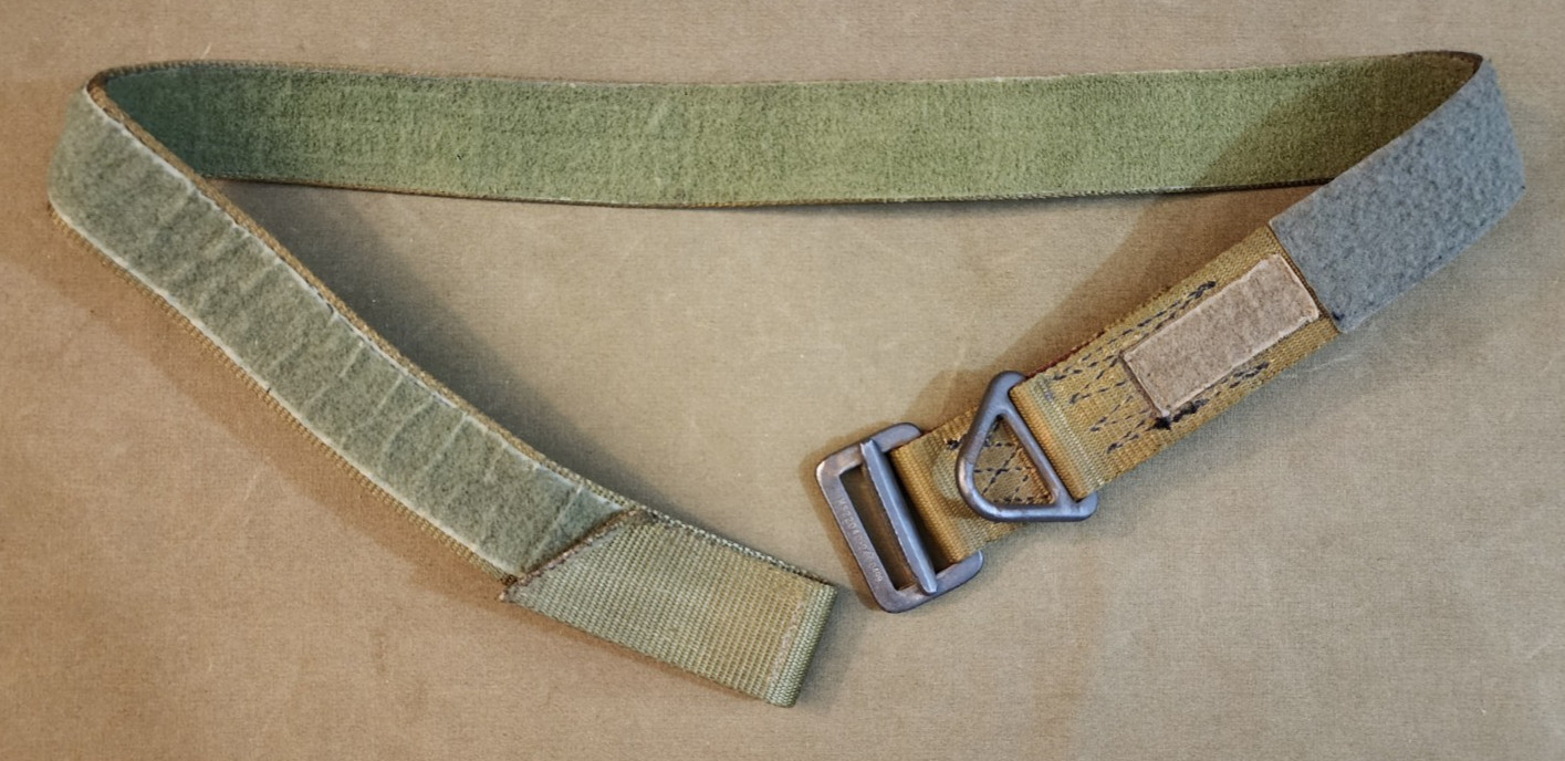 LARGE Early GWOT S.O. Tech Stiff Riggers Belt High Speed CQB Belt OIF OEF LARGE Early GWOT S.O. Tech Stiff Riggers Belt High Speed CQB Belt OIF OEF