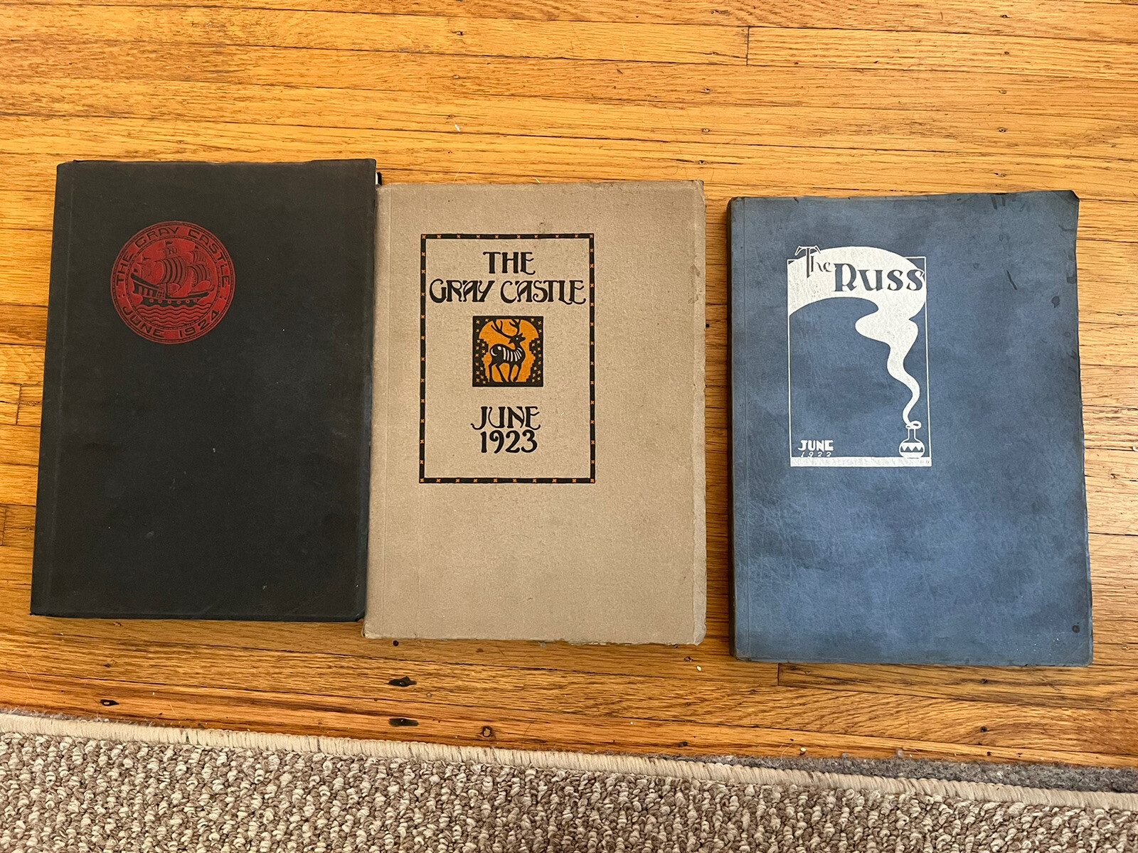 3 Vintage Rare San Diego High School Yearbooks The Gray Castle 1922 1923 1924 3 Vintage Rare San Diego High School Yearbooks The Gray Castle 1922 1923 1924