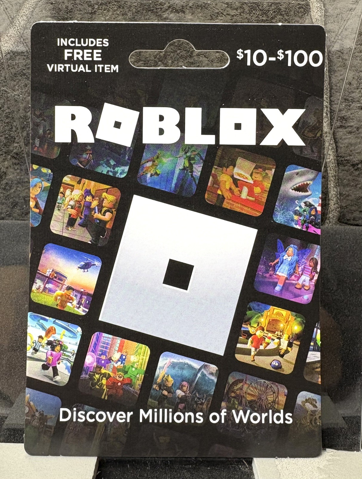 ROBLOX  GIFT CARD - NO VALUE ON CARD - SOLD AS COLLECTIBLE