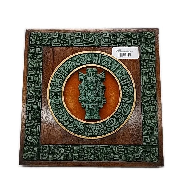 Original Arte-Mex Aztec Mayan Decorative Collectible Wall Plaque Made In Mexico Original Arte-Mex Aztec Mayan Decorative Collectible Wall Plaque Made In Mexico