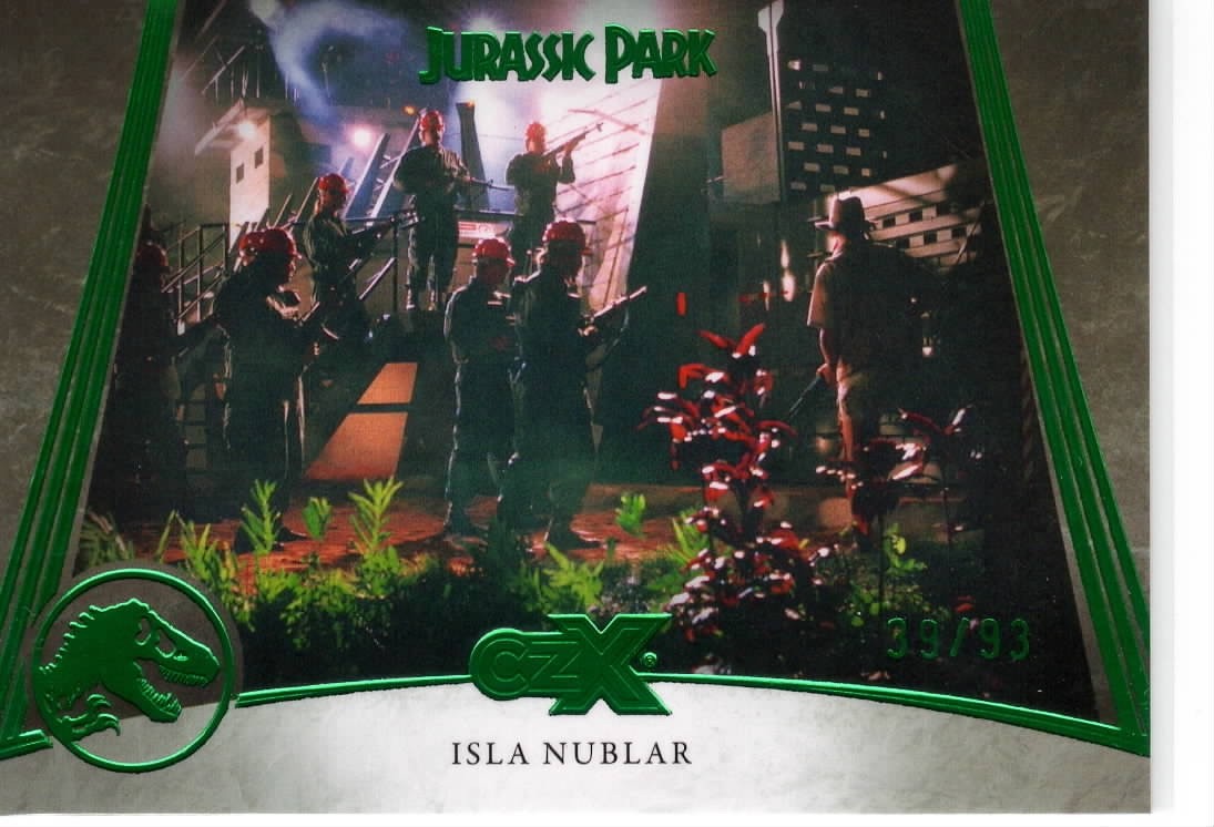 CRYPTOZOIC CZX 2026 JURASSIC PARK STR PWR / DINO PWR + PROD. CONCEPT GREEN /93 CRYPTOZOIC CZX 2026 JURASSIC PARK STR PWR / DINO PWR + PROD. CONCEPT GREEN /93
