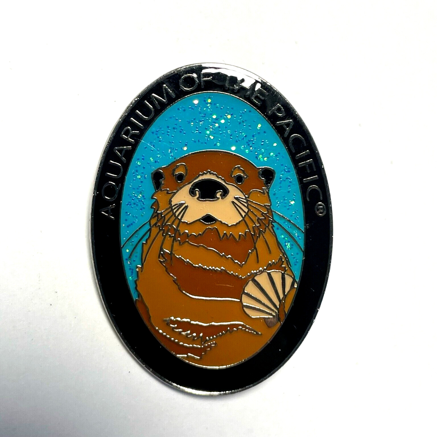 Aquarium of the Pacific Sea Otter Pin - Collectible Souvenir RARE LIMITED Aquarium of the Pacific Sea Otter Pin - Collectible Souvenir RARE LIMITED