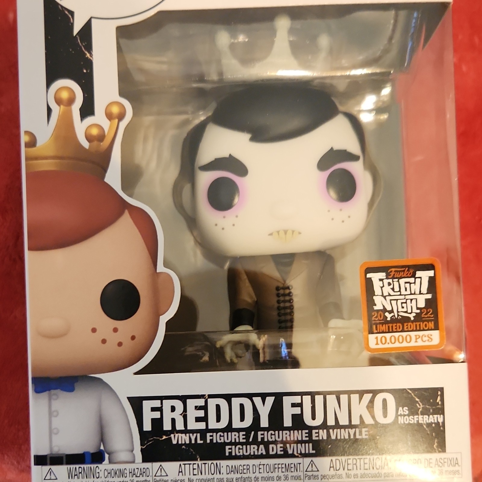Funko Pop Freddy Funko as Nosferatu Limited Edition Vinyl Figure 10000 Funko Pop Freddy Funko as Nosferatu Limited Edition Vinyl Figure 10000