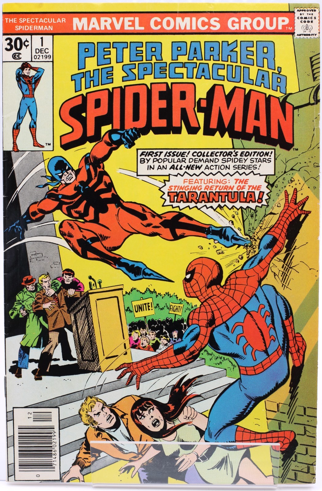 SPECTACULAR SPIDER-MAN #1 • [7.0] • 1976 • Sal Buscema & John Romita • MARVEL