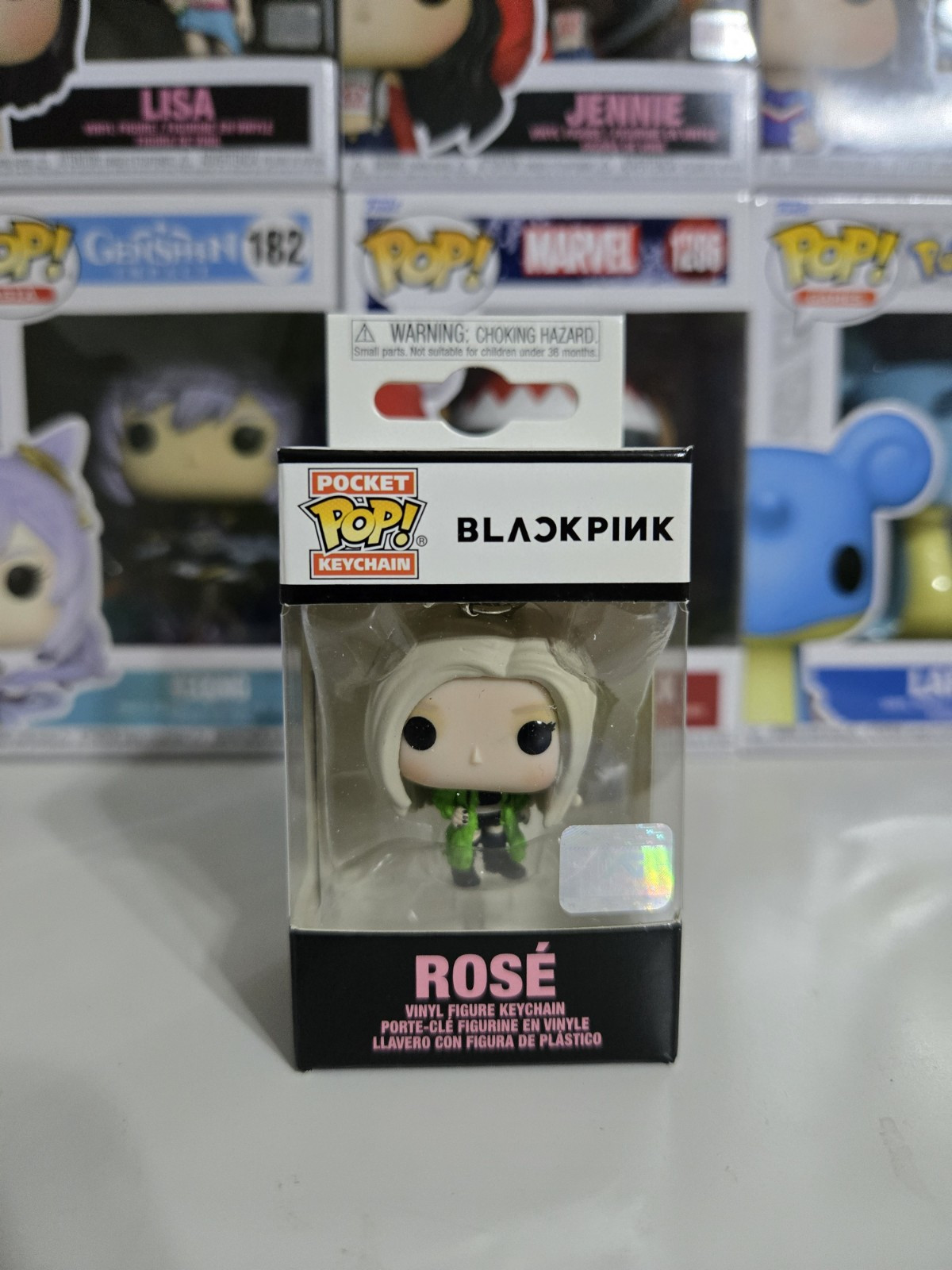 Funko Pop Keychain BLACKPINK Rosé Vinyl Figure K-Pop Collectible New