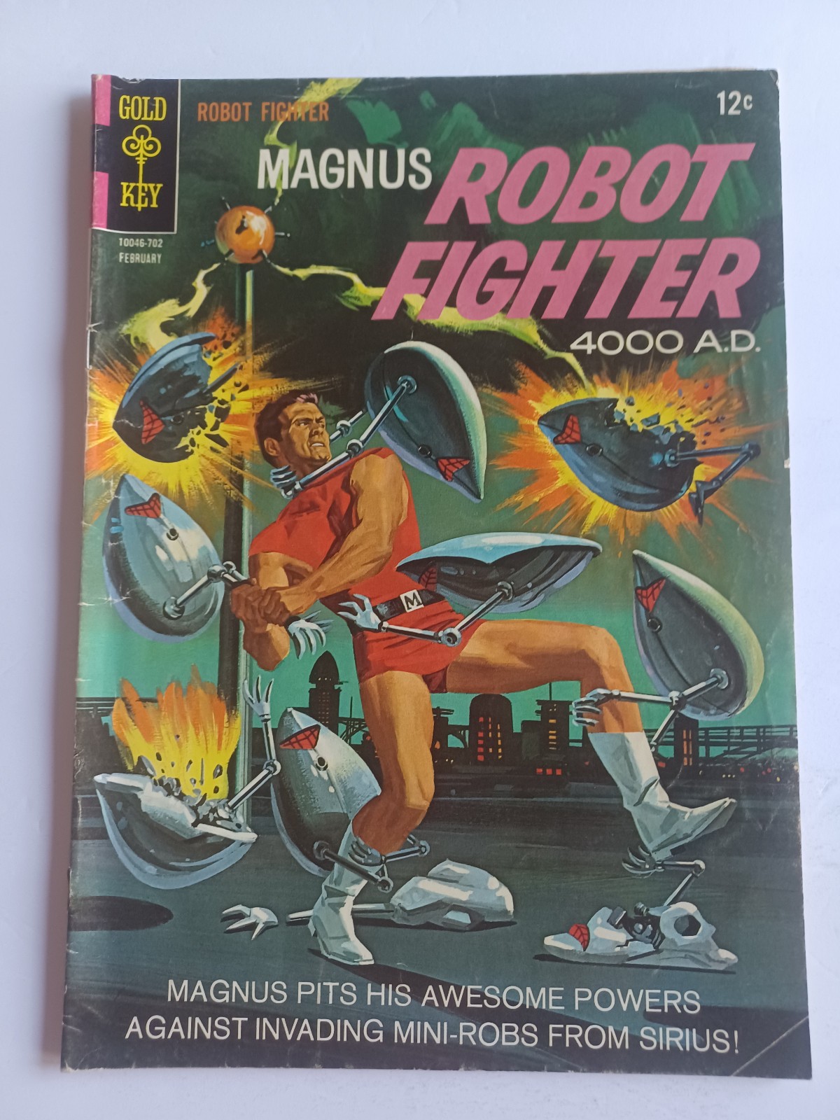Magnus Robot Fighter #17 - Gold Key Comics - 1968 - VG Magnus Robot Fighter #17 - Gold Key Comics - 1968 - VG