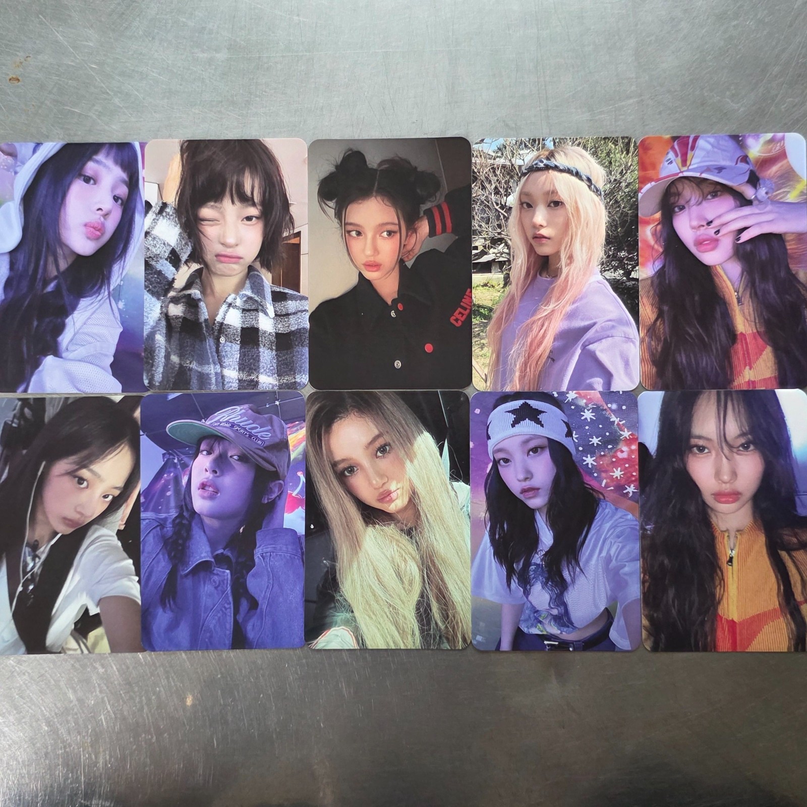 New Jeans 10 Photocard SET Album "SUPER NATURAL" Official Weverse Ver New Jeans 10 Photocard SET Album "SUPER NATURAL" Official Weverse Ver