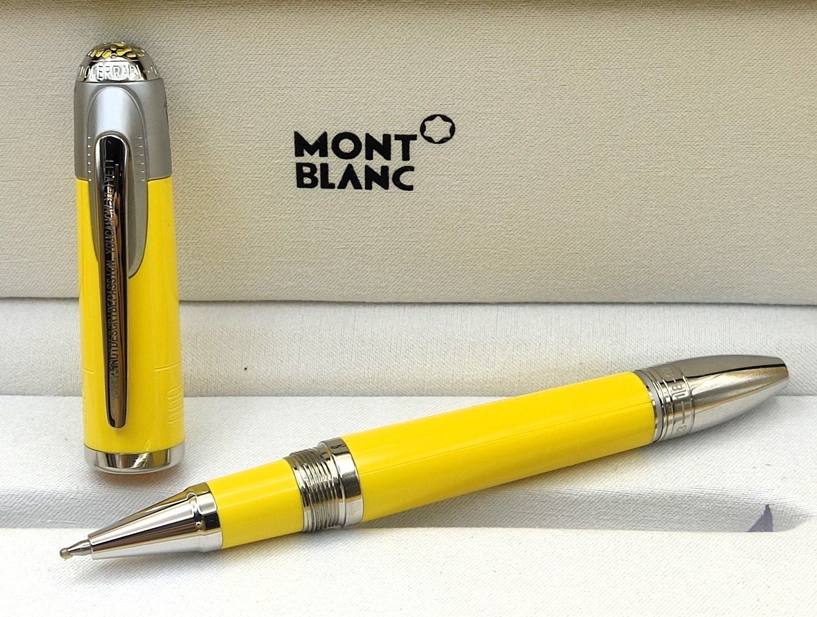 Premium Montblanc Enzo Ferrari Special Limited Edition Rollerball Pen With Box