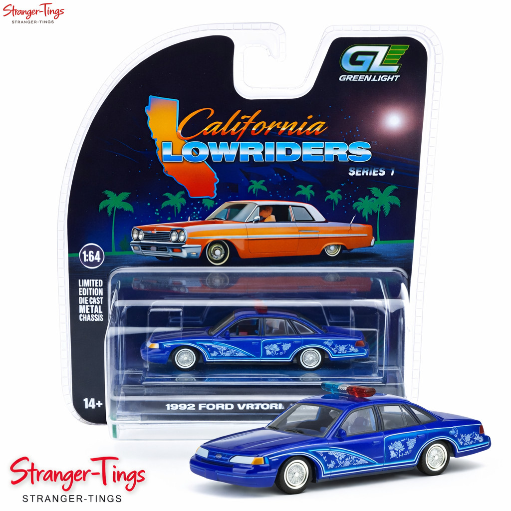 Greenlight 1/64 California Lowriders Series Ford Crown Victoria 1992 Greenlight 1/64 California Lowriders Series Ford Crown Victoria 1992