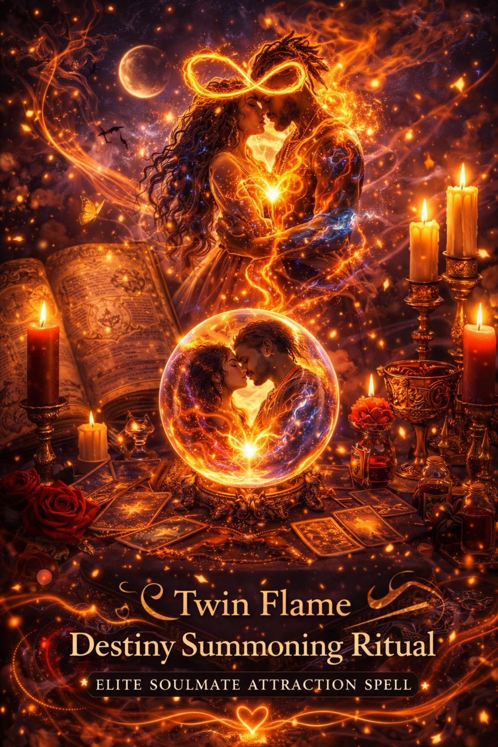 Twin Flame Summoning Ritual SPELLCAST Ultimate Union Soulmate Connection Spell ✨