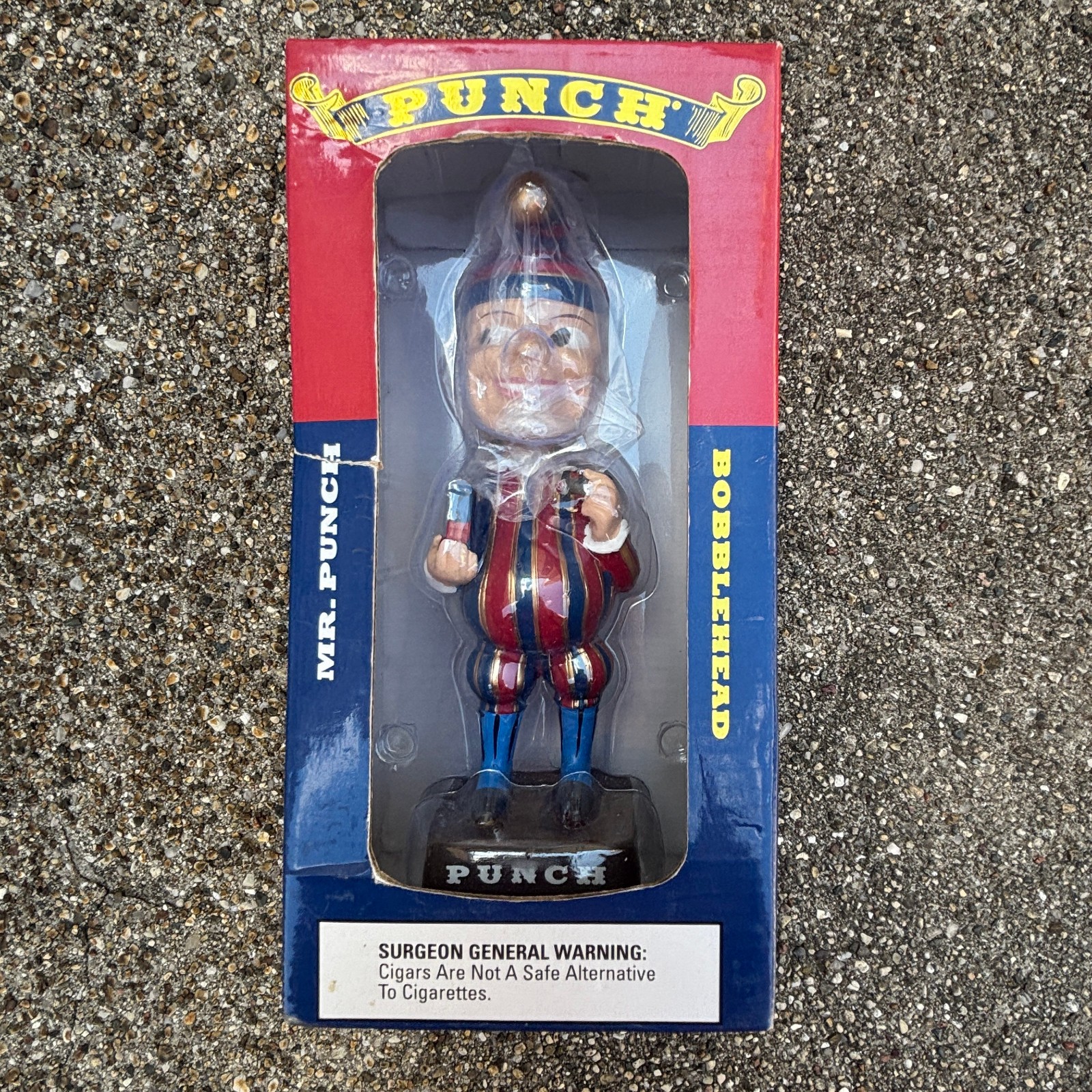 2018 Mr Punch Classic Bobblehead (NIB) General Cigar Company 7" 2018 Mr Punch Classic Bobblehead (NIB) General Cigar Company 7"