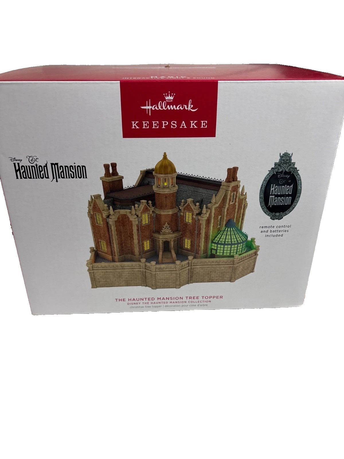 Hallmark Disney The Haunted Mansion Keepsake Musical Tree Topper New In Box Hallmark Disney The Haunted Mansion Keepsake Musical Tree Topper New In Box