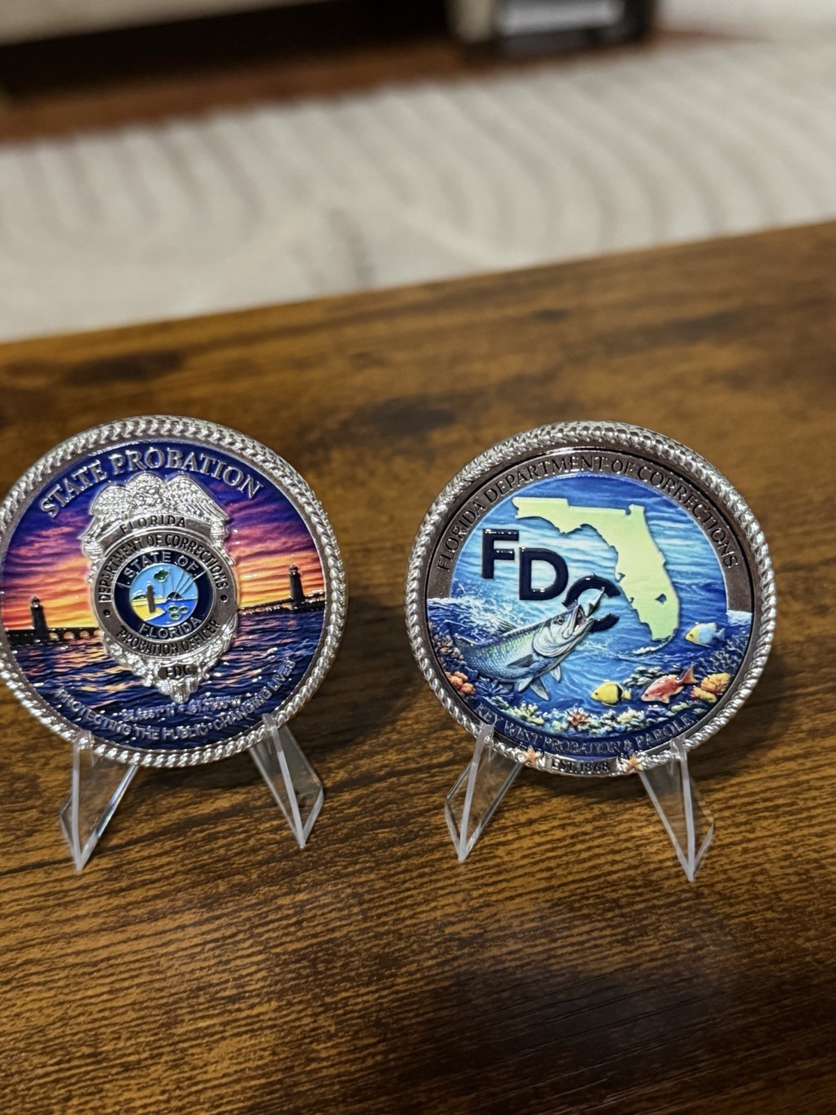 FDC Key West P&P Challenge Coin FDC Key West P&P Challenge Coin