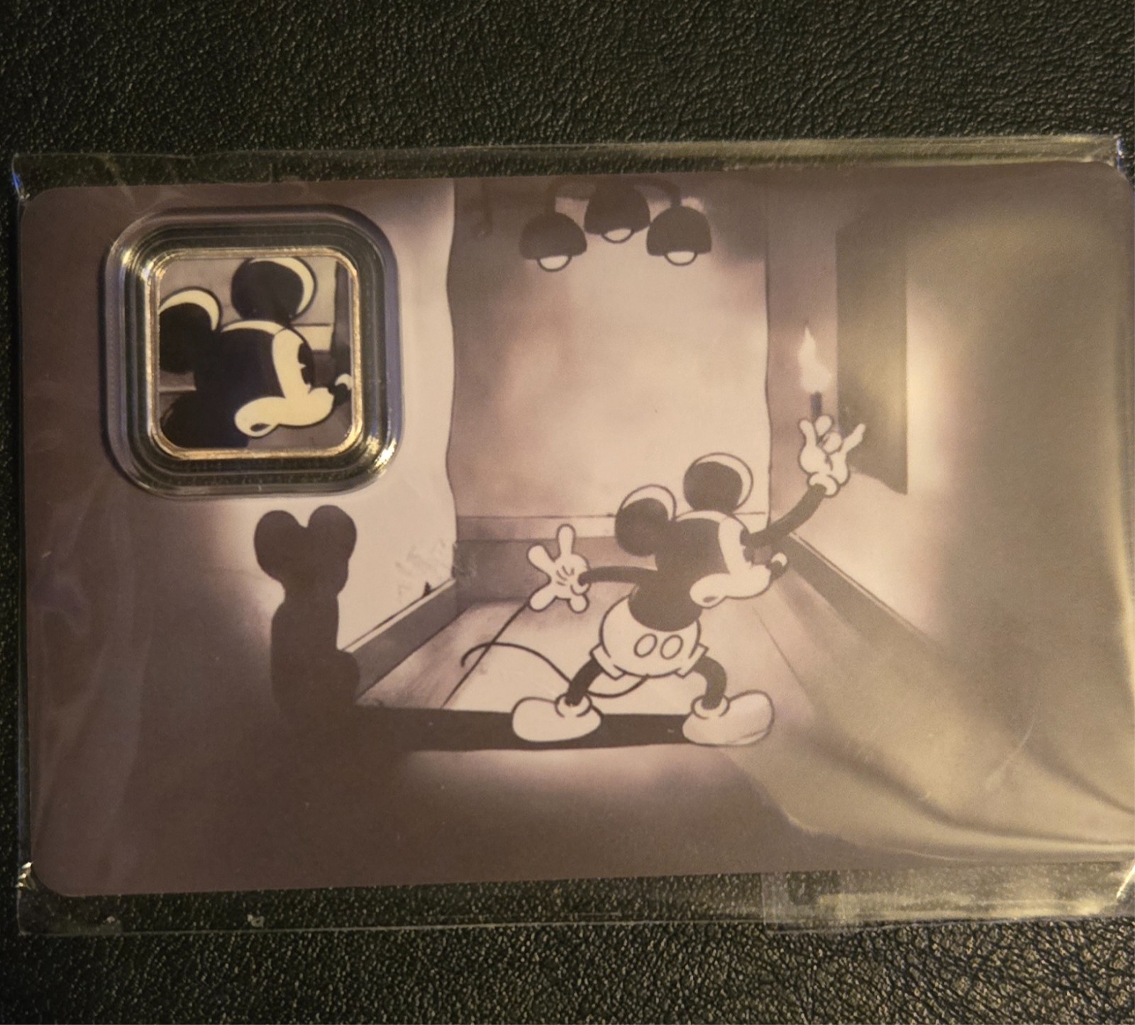 Mickey Mouse Haunted House 1g .999 Silver Card 320 Coins Mintage 5,000 Mickey Mouse Haunted House 1g .999 Silver Card 320 Coins Mintage 5,000
