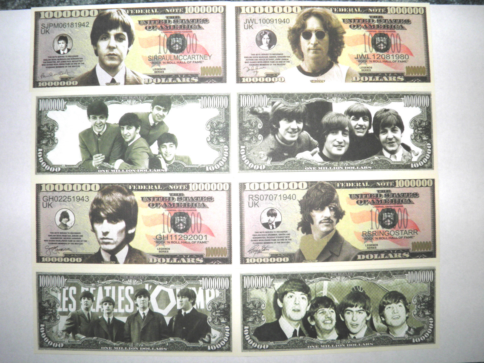 Listing just 4 u Beatles Listing just 4 u Beatles