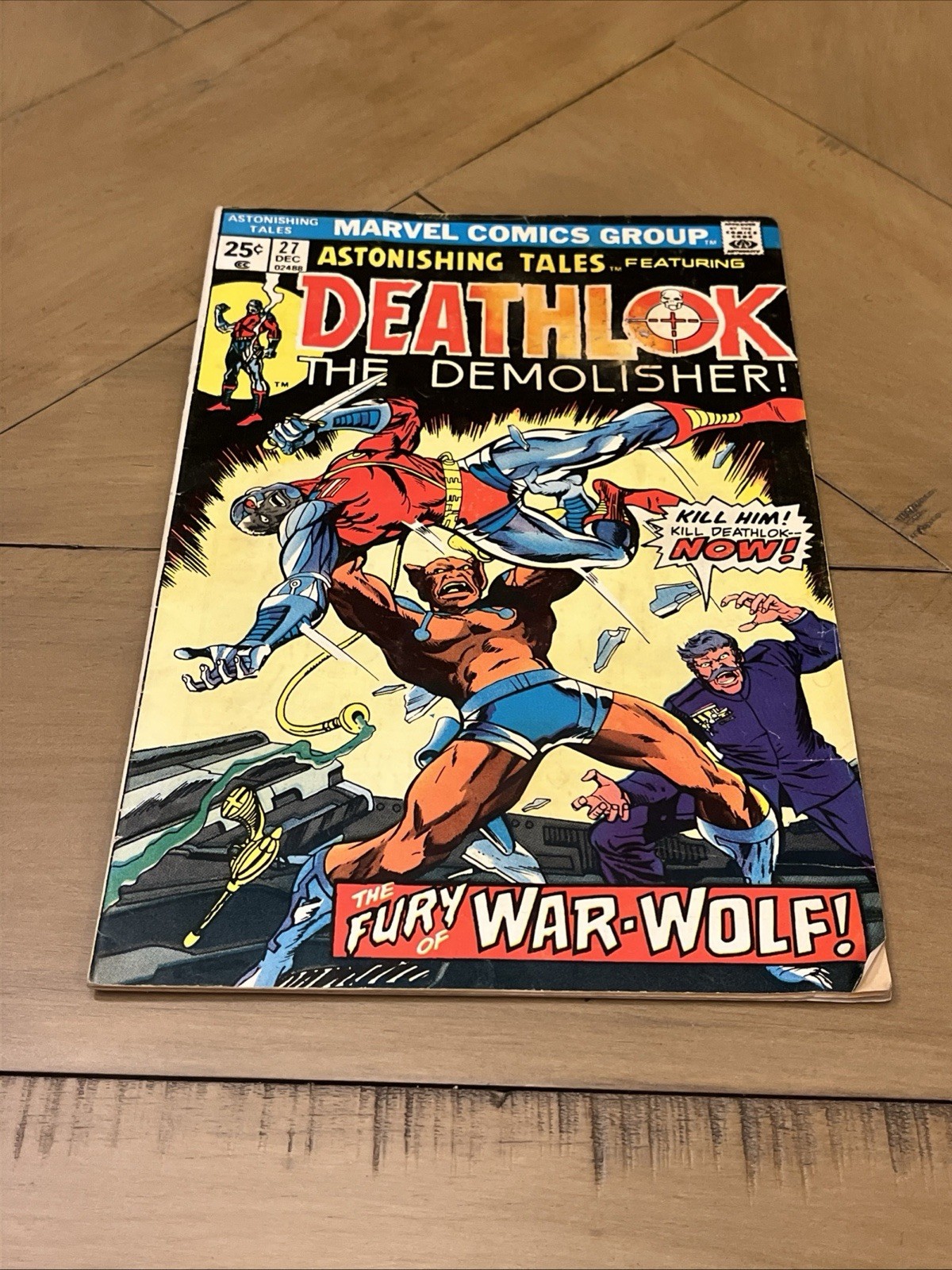Astonishing Tales #27 (Marvel Comics December 1974) VG- Condition MVS intact Astonishing Tales #27 (Marvel Comics December 1974) VG- Condition MVS intact