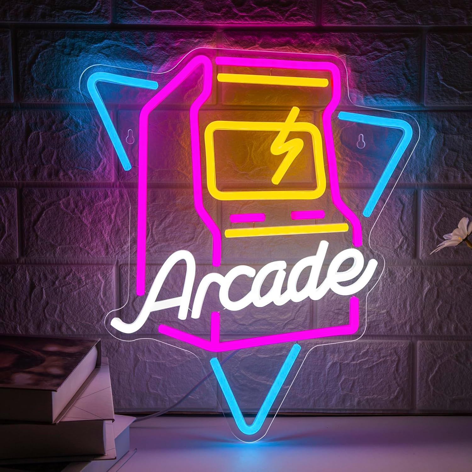 Arcade Game Neon Sign Gamer LED Neon Light for Game Room Wall Decor | USB Arcade Game Neon Sign Gamer LED Neon Light for Game Room Wall Decor | USB