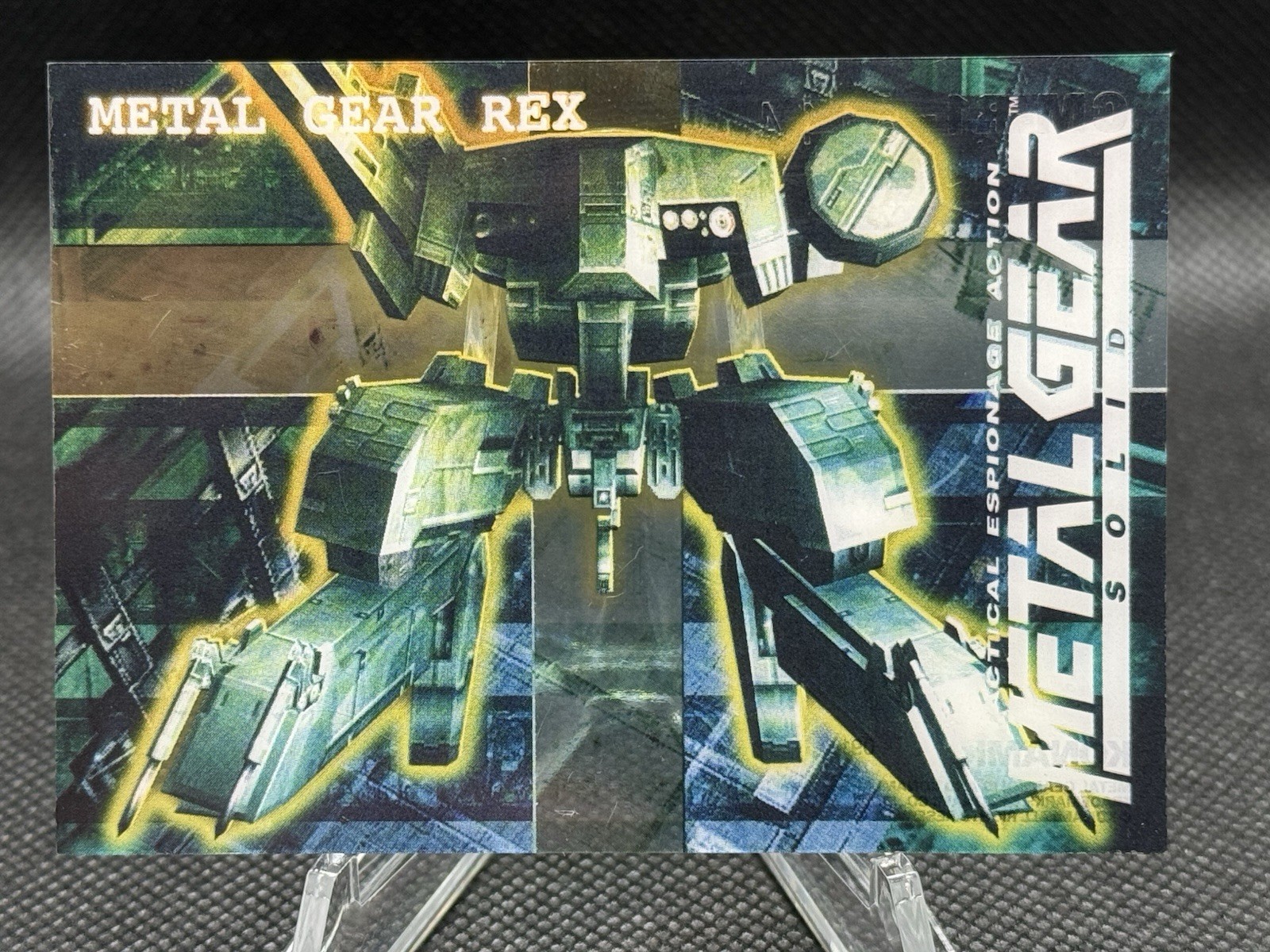  1998 Konami Metal Gear Solid Trading Card #91 – Metal Gear Rex | 6114 | LP 
