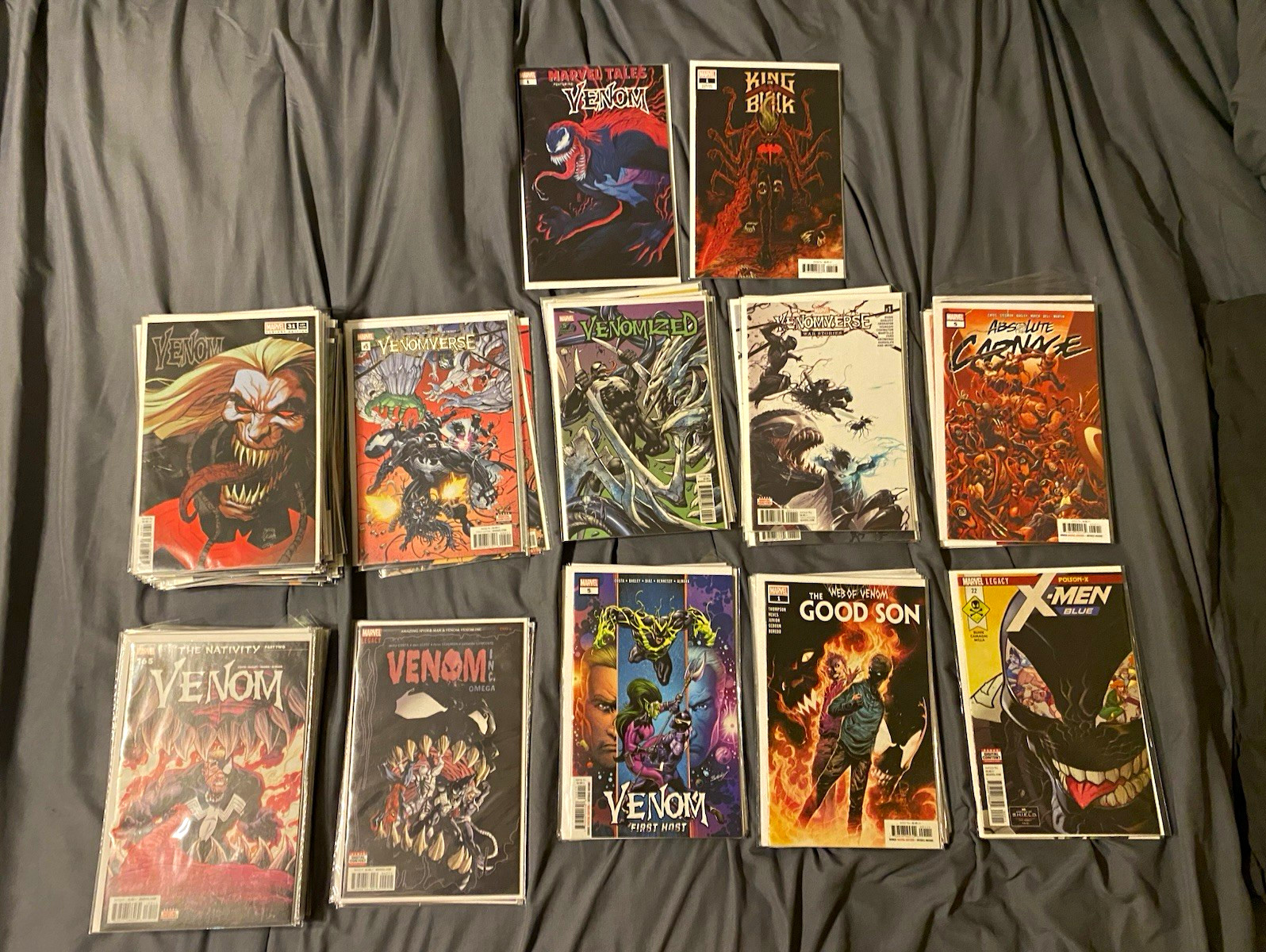 2016-2020 venom run lot with variant covers/key issues/annuals (cates&costa) 2016-2020 venom run lot with variant covers/key issues/annuals (cates&costa)