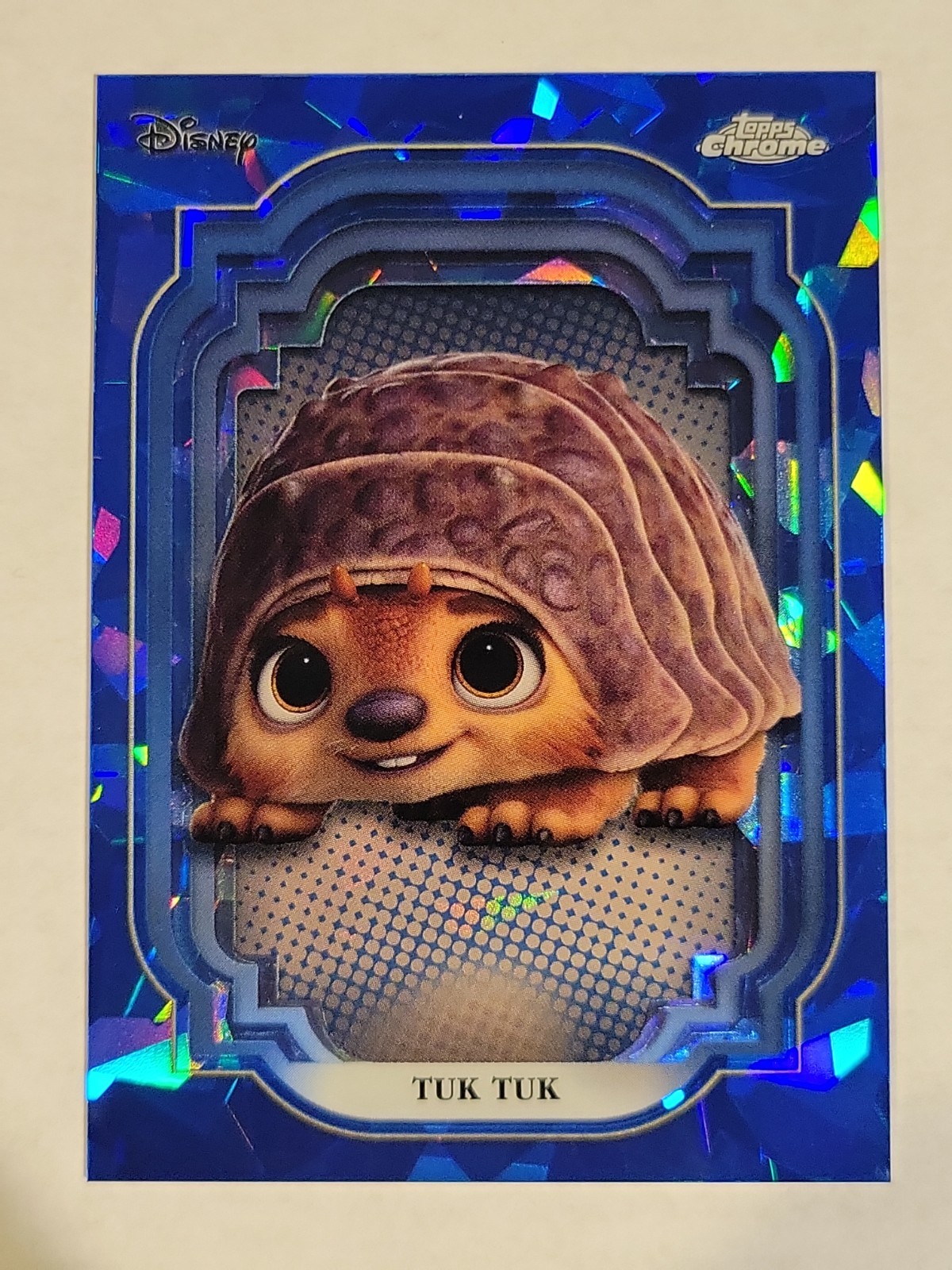 2024 Topps Chrome Disney Sapphire #177 Tuk Tuk