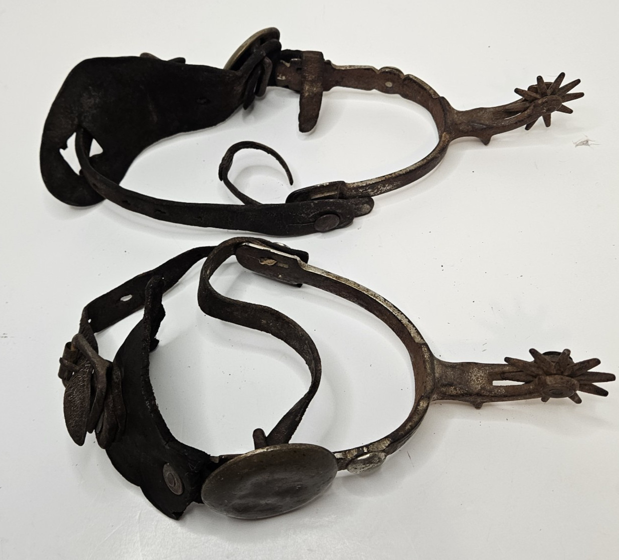 Antique North & Judd Horse Spurs Spur Anchor Marked Late 1800s Antique North & Judd Horse Spurs Spur Anchor Marked Late 1800s