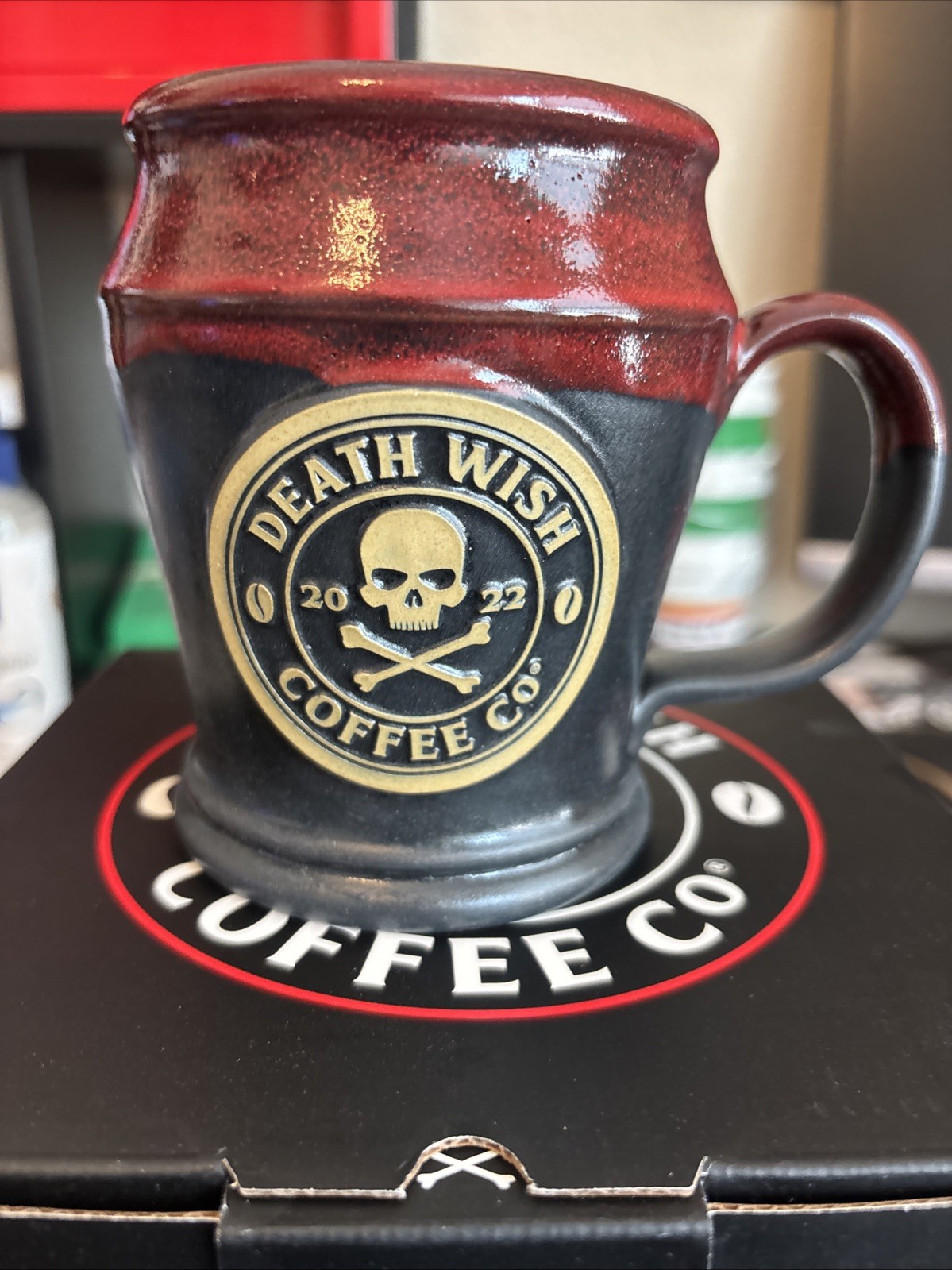 Death Wish Coffee Mug 2022 Year Mug Death Wish Coffee Mug 2022 Year Mug