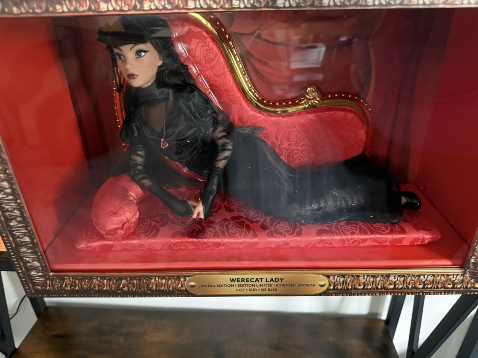 Disney Haunted Mansion Werecat Lady Doll LE #707 of 5150 New In Box Disney Haunted Mansion Werecat Lady Doll LE #707 of 5150 New In Box