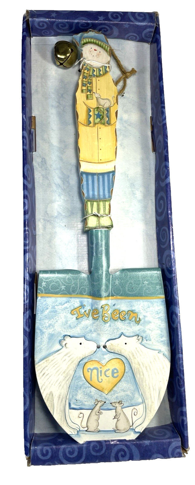 Theresa Kogul Christmas Wall Decor Shovel Snowman Mice Polar Bears Holiday 2007 Theresa Kogul Christmas Wall Decor Shovel Snowman Mice Polar Bears Holiday 2007