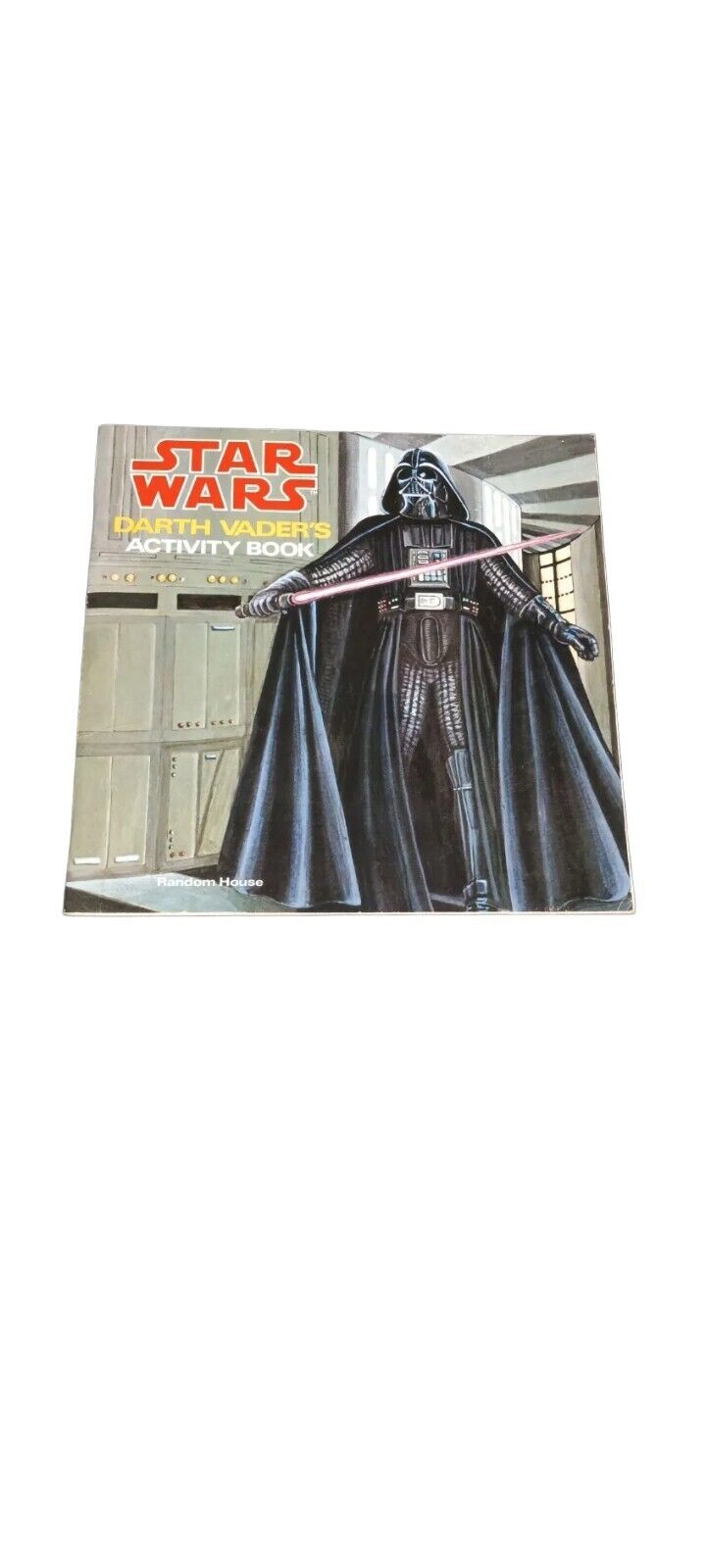 Vintage 1979 Star Wars Darth Vader's Activity Book First Print UNMARKED NEW COND