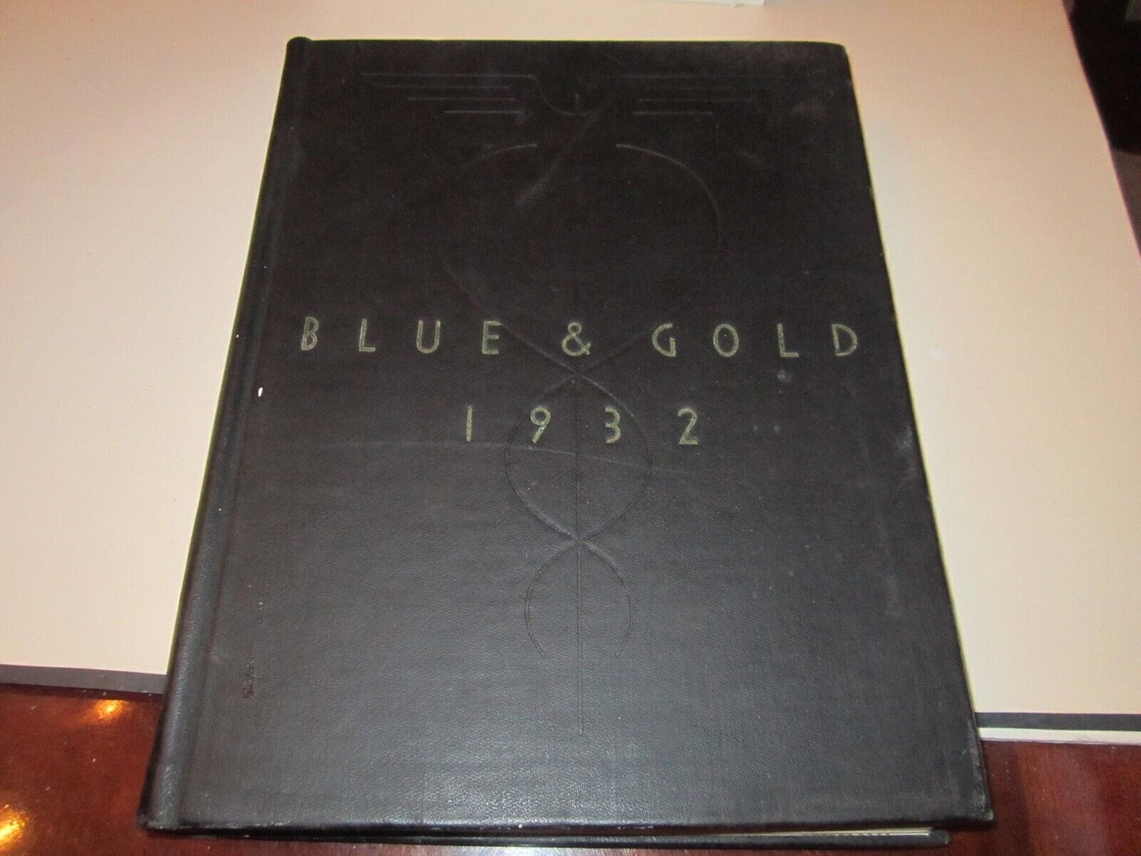 1932 THE UNIVERSITY OF CALIFORNIA YEAR BOOK - BLUE AND GOLD - VERY HEAVY