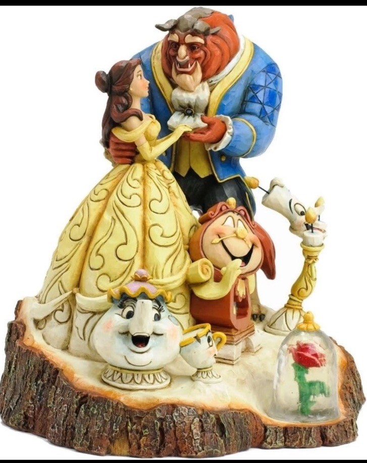 Enesco Disney Traditions Beauty & The Beast "Tale as Old as Time" Figurine Enesco Disney Traditions Beauty & The Beast "Tale as Old as Time" Figurine
