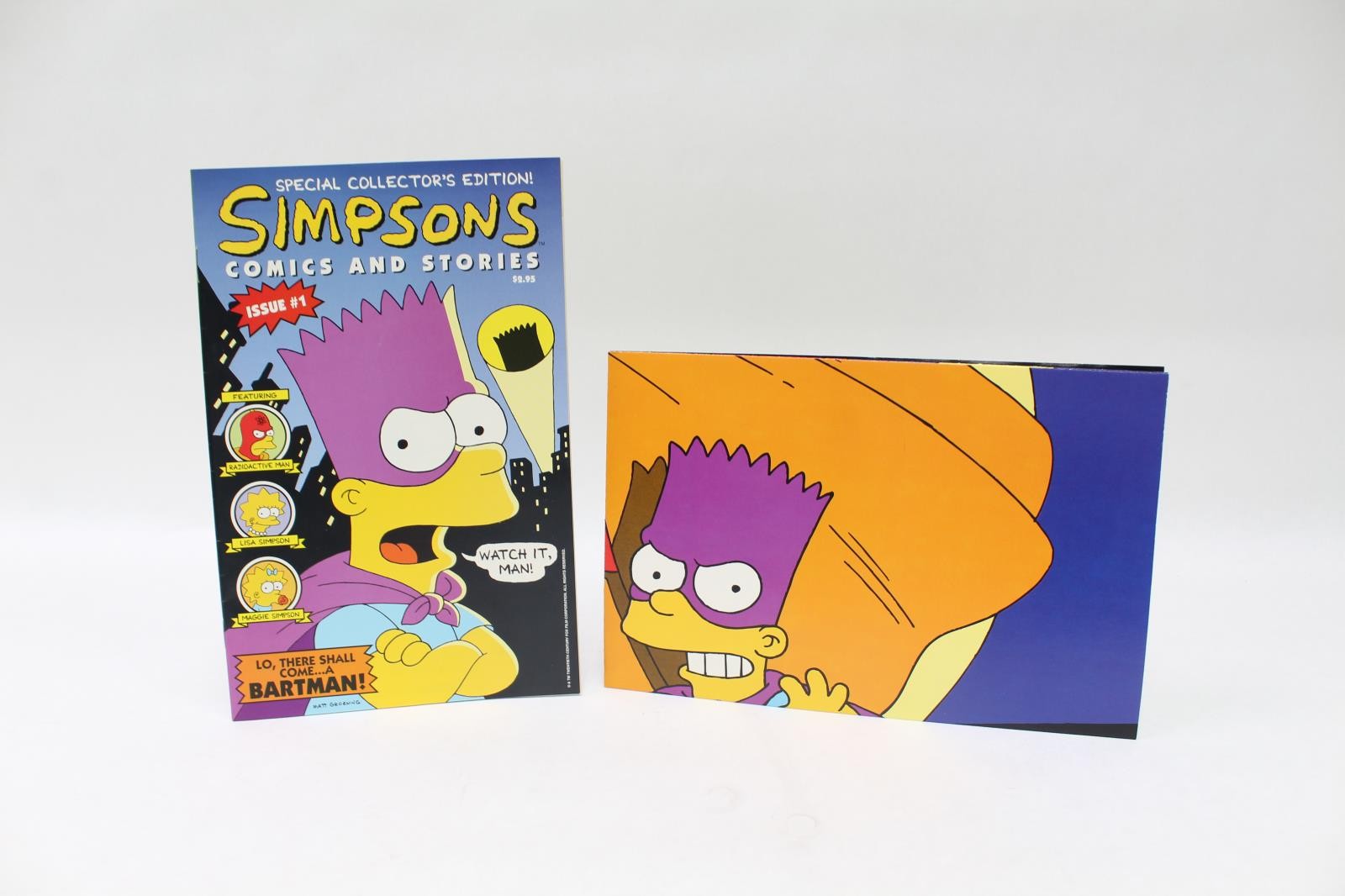 Simpsons Comics and Stories Issue #1 Special Collector's Edition w/ Poster Simpsons Comics and Stories Issue #1 Special Collector's Edition w/ Poster