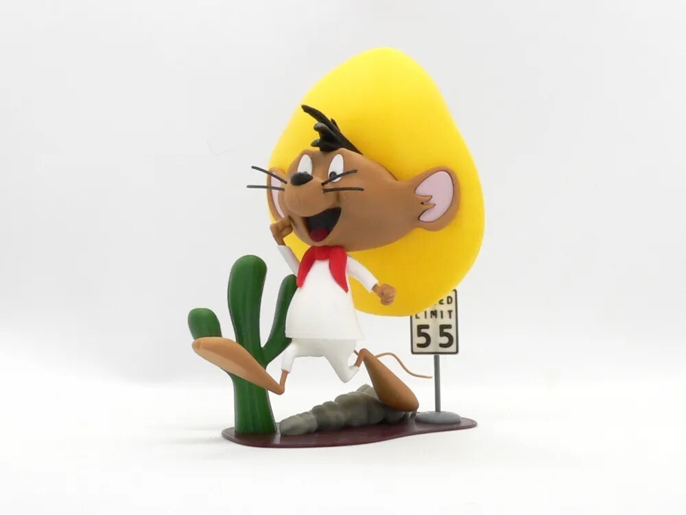 Speedy Gonzales 3D Printed Figure – Looney Tunes Cartoon Collectible – Handmade Speedy Gonzales 3D Printed Figure – Looney Tunes Cartoon Collectible – Handmade