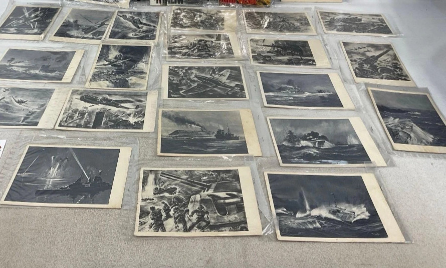 WW2 WWII German Third Reich unused post cards for Japan in Chinese Thai RARE WW2 WWII German Third Reich unused post cards for Japan in Chinese Thai RARE