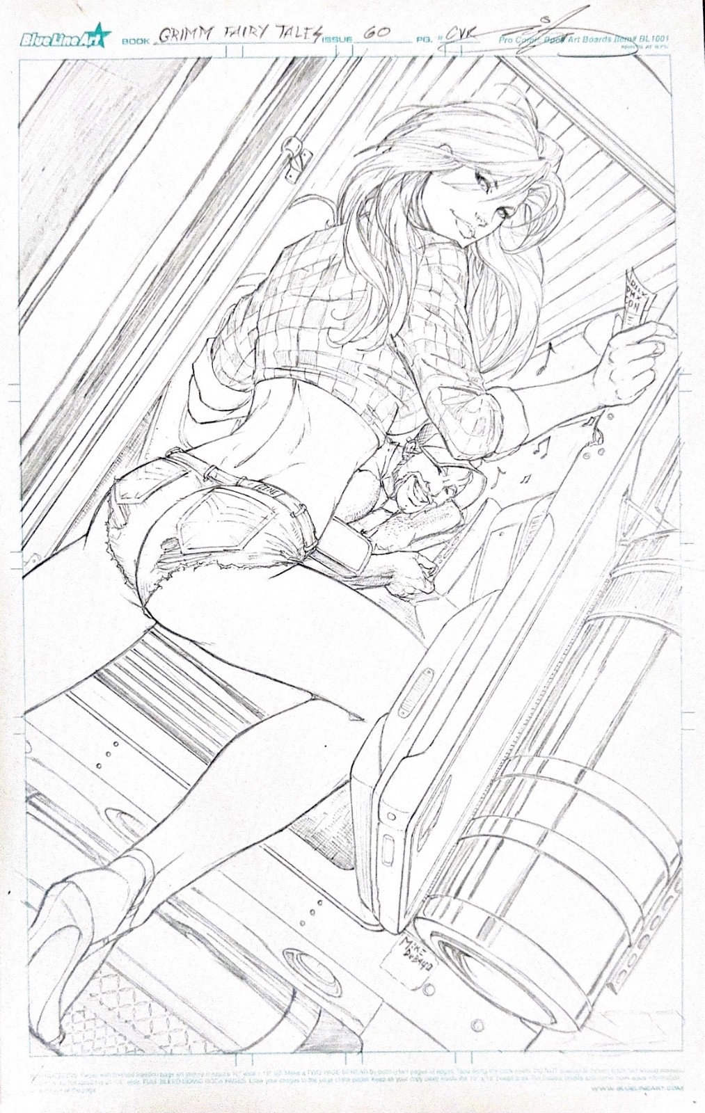 Original Cover / Zenescope, Grimm Fairy Tales 60D ( 2005) Artist : Mike Debalfo Original Cover / Zenescope, Grimm Fairy Tales 60D ( 2005) Artist : Mike Debalfo