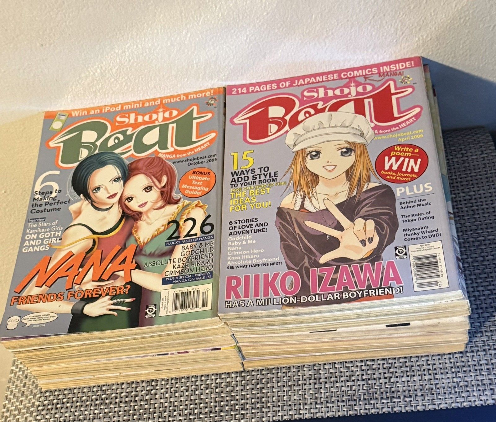 13 Shojo Beat Manga Magazine Lot English 2005-2006 VIZ Media SEE PICS 13 Shojo Beat Manga Magazine Lot English 2005-2006 VIZ Media SEE PICS