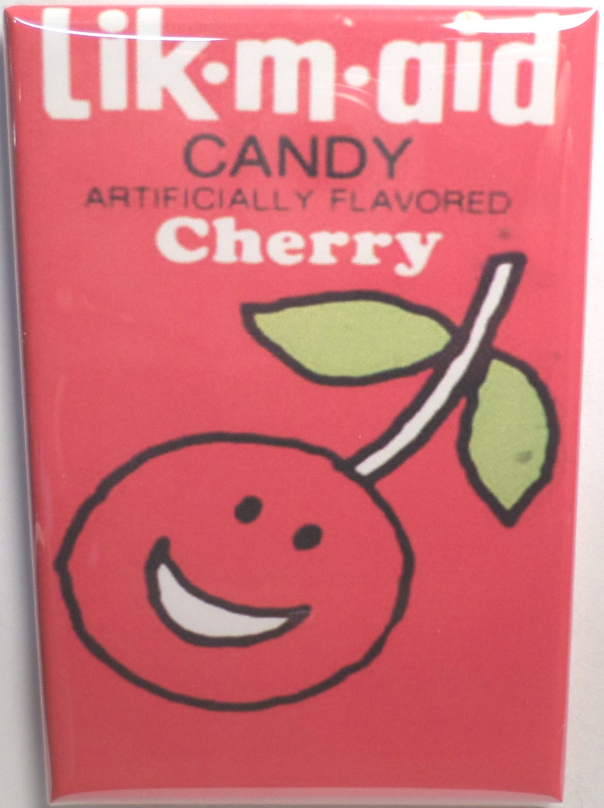 Fun Dip Cherry Vintage Candy Box 2" x 3" Fridge Locker MAGNET Wrapper Lik M Aid Fun Dip Cherry Vintage Candy Box 2" x 3" Fridge Locker MAGNET Wrapper Lik M Aid