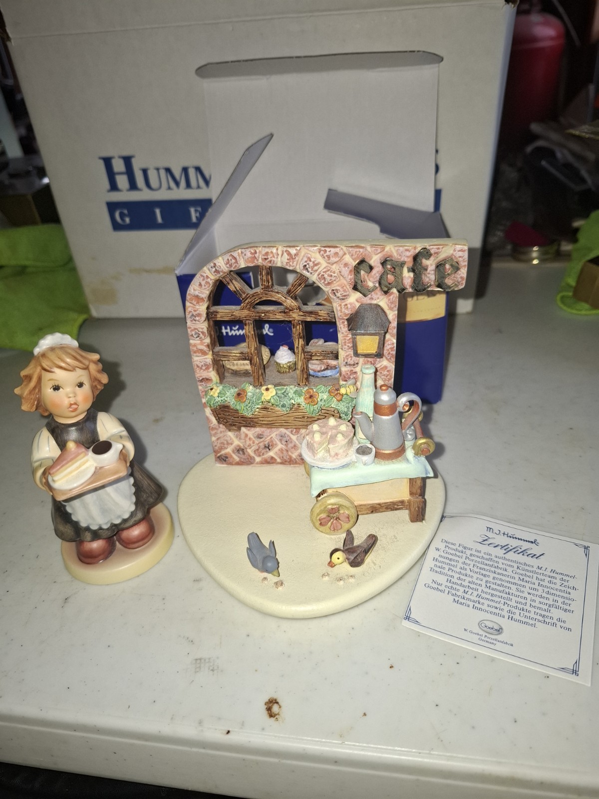 LikeNew- M.J.Hummel Goebel- Cafe Set- Strudel Haus LikeNew- M.J.Hummel Goebel- Cafe Set- Strudel Haus