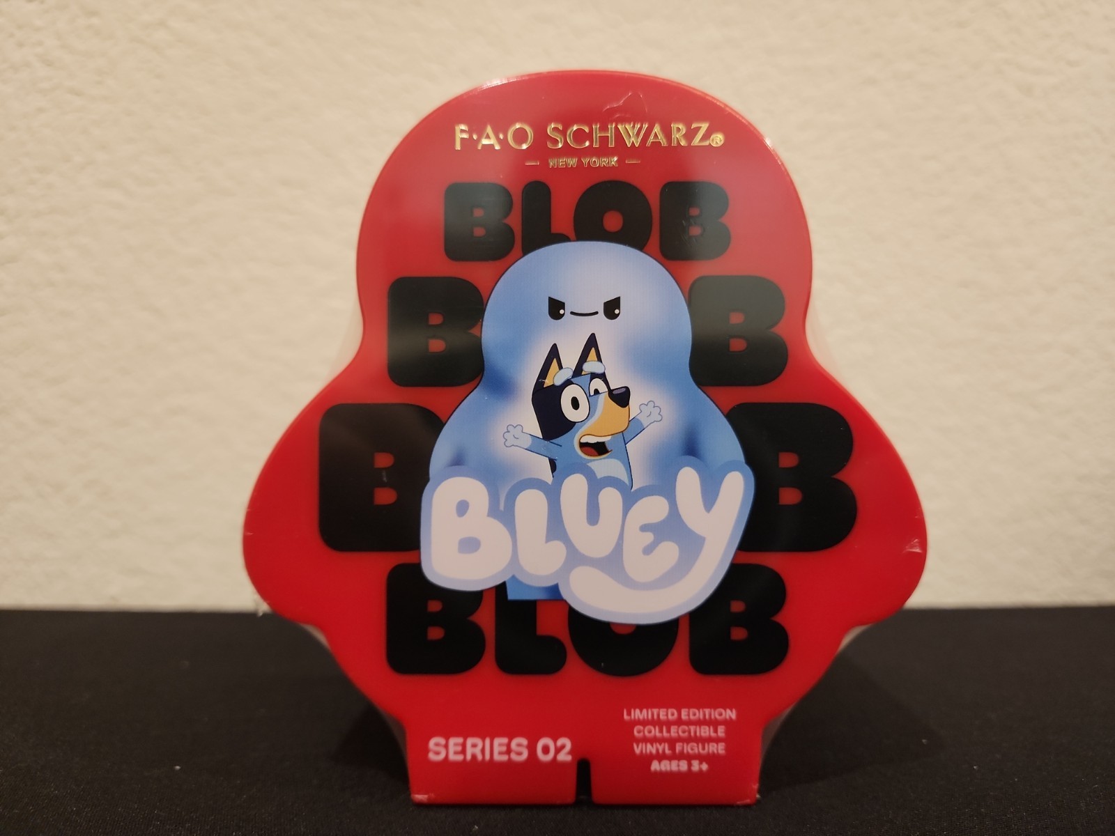 RARE ORANGE RITA FAO Schwarz Bluey Blob NEW/SEALED RARE ORANGE RITA FAO Schwarz Bluey Blob NEW/SEALED